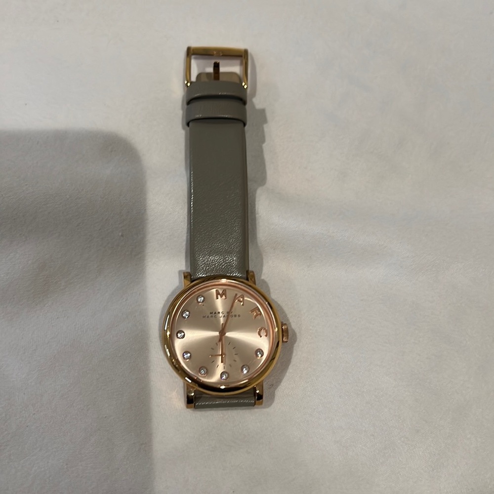 Grey/Rose Gold Marc Jacobs Watch